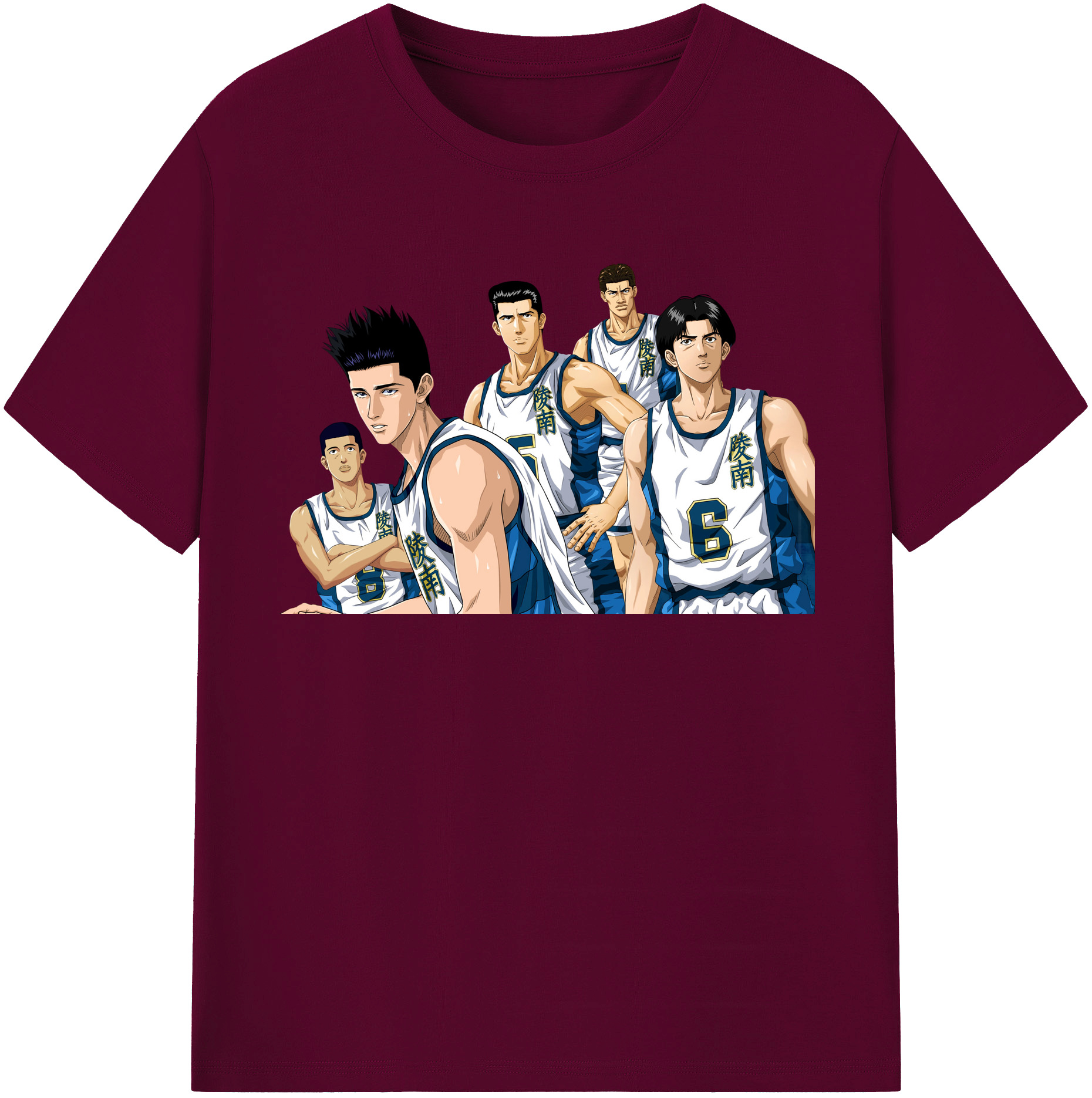 （画像用） SLAM DUNK／スラムダンク レディースカジュアルプリントTシャツ（綿100％）
